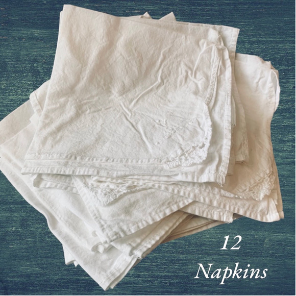 Large Vintage Tablecloth White Lace Crochet Buffet / Party / Formal Dining - Picture 7 of 13